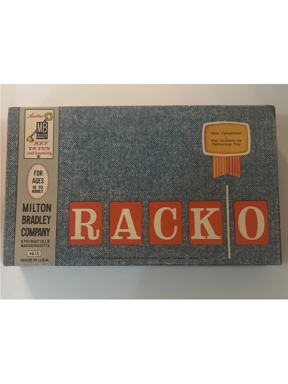 VINTAGE 1961 Rack O Card Game COMPLETE Milton Bradley Racko Numbers